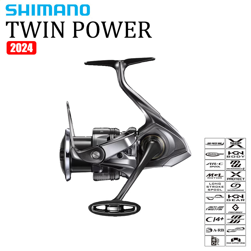 Shimano Reel Sienna - SHIMANO 2024 TWINPOWER Deniz Suyu Dalgıç
