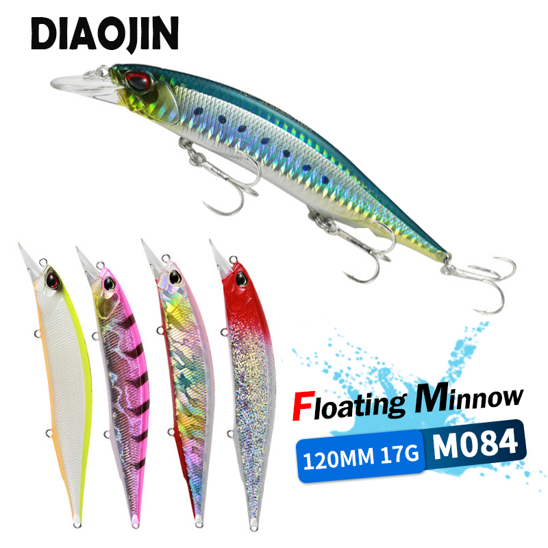 Fishing Lure Jerkbait - Jers Jerkbait 120F yüzer Minnow Lures