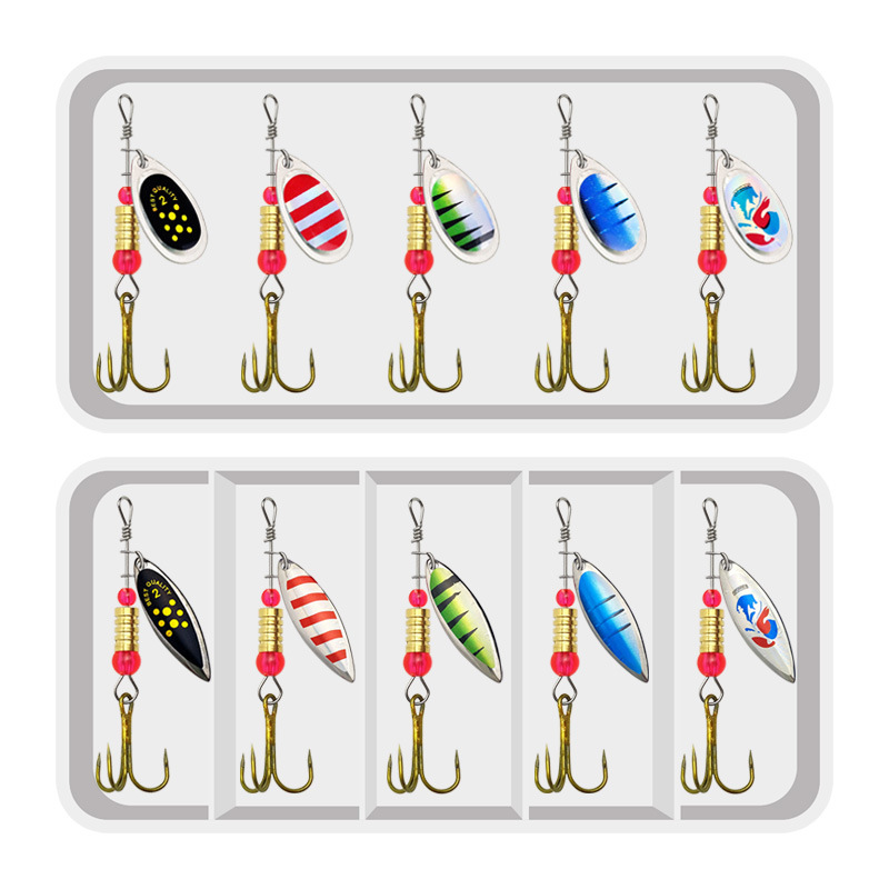 Fishing Lure Spinner - Balıkçılık Cazibesi Spinner Rotasyon Kaşık 10