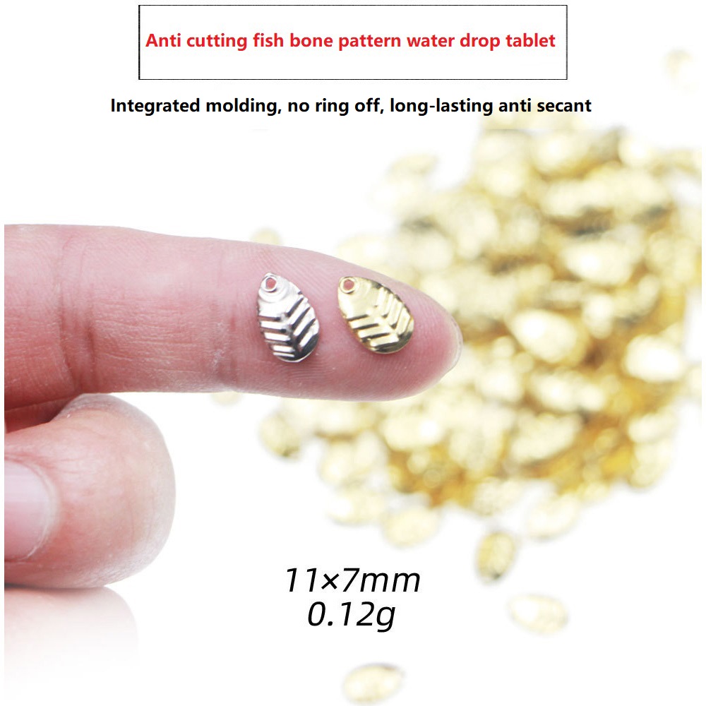 Fishing Lure Spinner - 50 adet/grup DIY Balıkçılık Spinner Payet