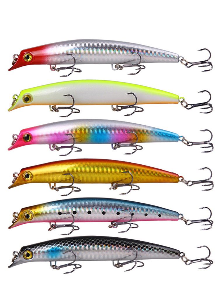 Fishing Lure Popper - 6 adet Crankbaits Balıkçılık Lures Deniz