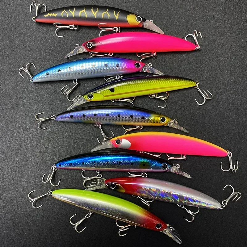 Fishing Lure Topwater - Yüzen Minnow Balıkçılık Lures 110 MM