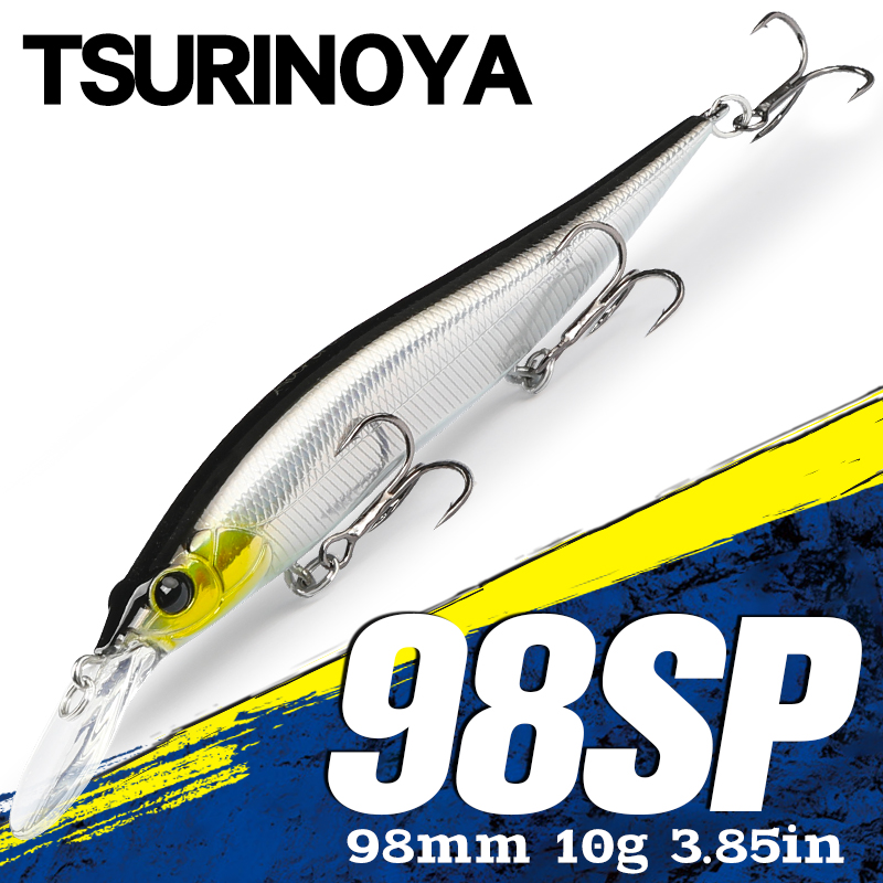 Fishing Lure Jerkbait - TSURINOYA Askısal Tip Minnow Jerkbait AURORA