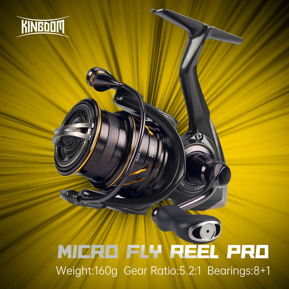 Abu Garcia Reel Revo - Kingdom Micro Fly Pro Balıkçılık Spinning