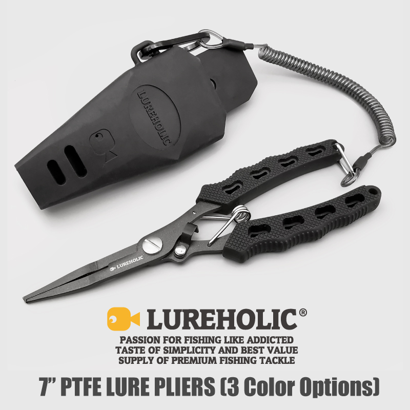Fishing Lure Accessories - Lureholic 7 ”PTFE kaplı cazibesi balıkçılık