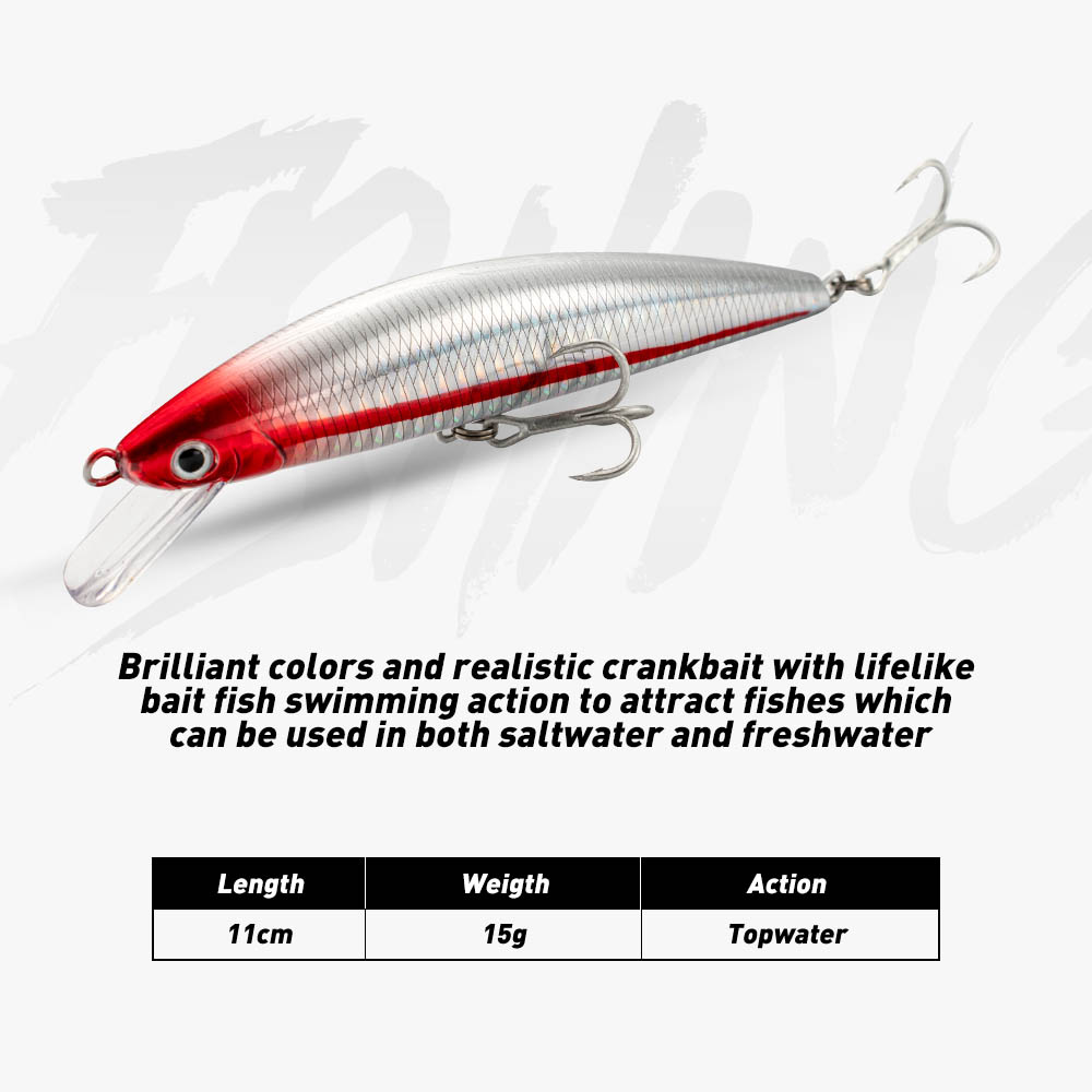 Balıkçılık Cazibesi Batan Minn - Fishing Lure Jerkbait incelemesi ve fiyatı