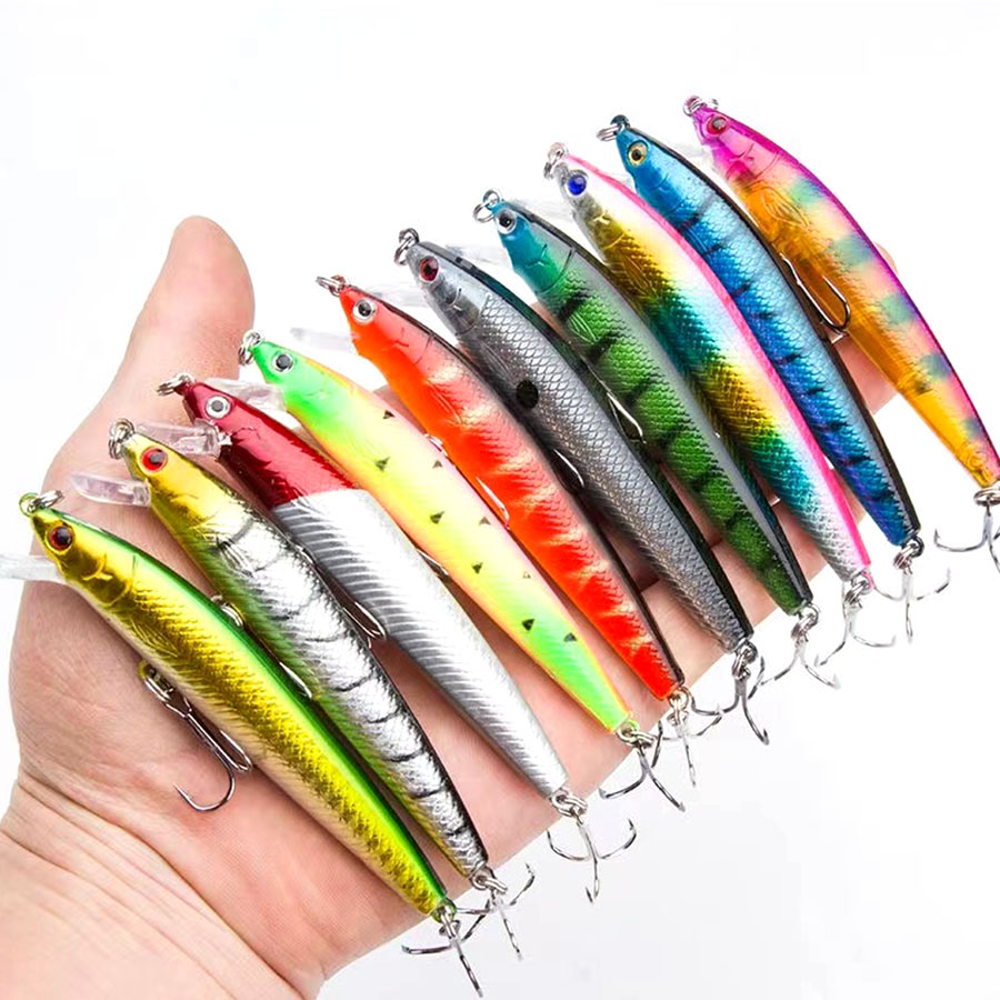 10 adet Jerkbait Minnow Swimba - Fishing Lure Jerkbait incelemesi ve fiyatı