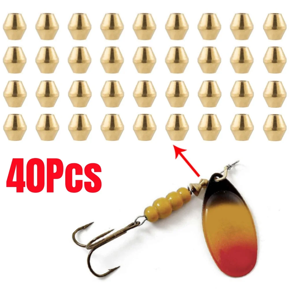 40 adet DIY Yem Pirinç Balıkçı - Fishing Lure Spinner incelemesi ve fiyatı