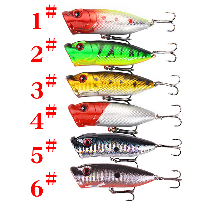 6 adet 6 renk (opp torba)/5 ad - Fishing Lure Topwater incelemesi ve fiyatı
