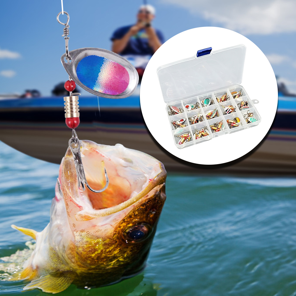 30 adet Metal Kaşık Spinner Ba - Fishing Lure Spinner incelemesi ve fiyatı