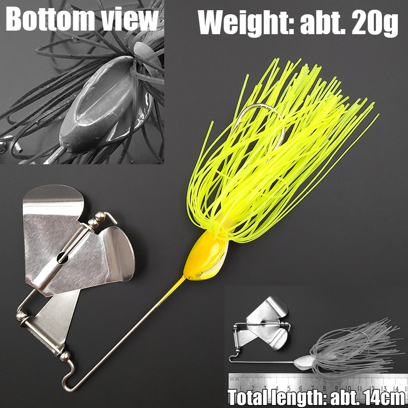 wusanban Lunker Spinner Yemler - Fishing Lure Buzzbait incelemesi ve fiyatı