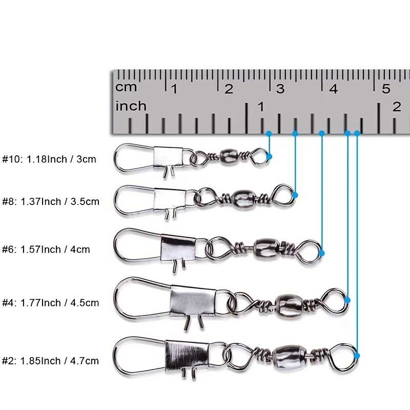 50/200 adet fırdöndülü olta ak - Fishing Lure Accessories incelemesi ve fiyatı